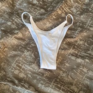 White Bikini bottom